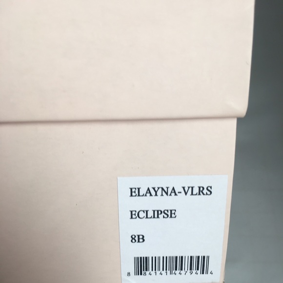 Loeffler Randall Elayna Blue Velvet Sandals Sz 7.5 - Picture 7 of 7